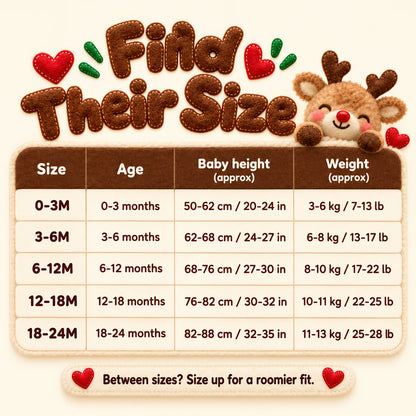 Cuddlemas Christmas Character Romper